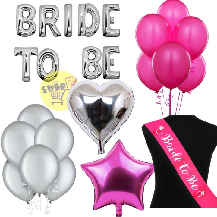 Pink%20&%20Silver%20Bride%20to%20Be%20Decoration%20Full%20Set%20for%20Bridal%20Shower%20-%20Image%202