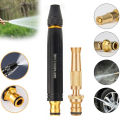 High Pressure Water Nozzle for Efficient Car Washing, Gardening, Adjustable brass water nozzle for Cleaning Needs. 