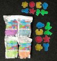 Magic Space Sand Large Pack for Kids Play with 8 Molds. 