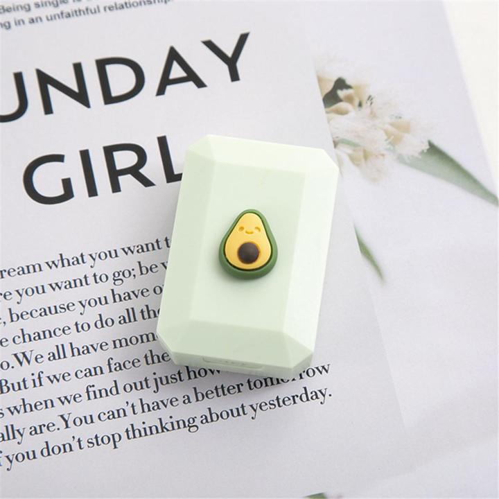 1pcs Care Cartoon Storage Eyes Soaking Glasses Lenses Box Contact Lens Case Portable