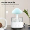 Rain Cloud Humidifier Water Drops-Adjustable Led Light. 
