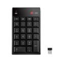 Wireless numeric keypad 22-key with ESC calculator TAB = function key wireless keyboard. 