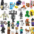 Vorallme Minecraft Compatible Lego Minifigure Set 29 Minifigures. 