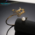 Elevate His Style with a Customized Golden Stainless Steel Pearl Bangle - Engraved Name or Message - A Thoughtful and Stylish Gift Choice - Order Now on Daraz Pakistan. 