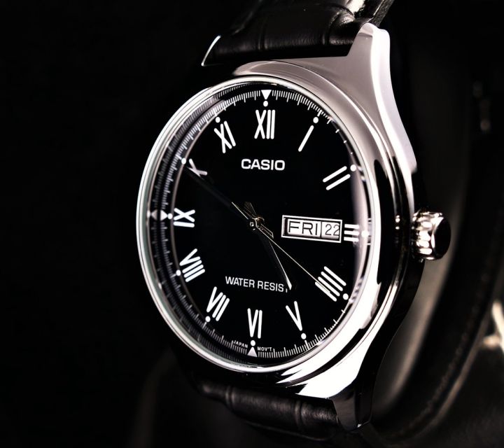 Original Casio - Mtp-V006L-1Budf - Stainless Steel Watch For Men