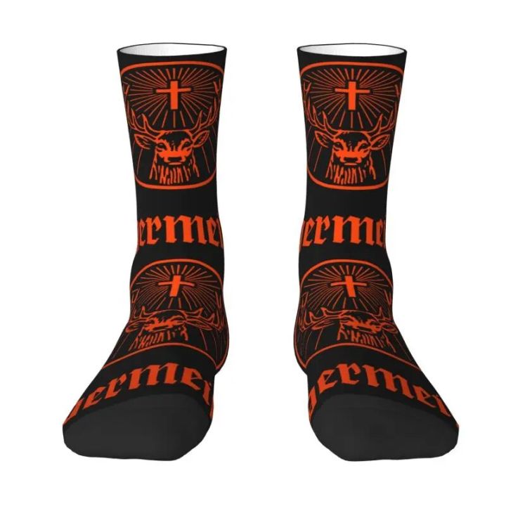 Jagermeister Dress Socks Mens Womens Warm Fashion Crew Socks
