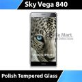 Sky_Vega A840 Tempered Glass Screen Protector Polish Glass For Sky A840. 