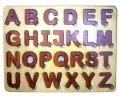Capital ABC Letter Blocks Alphabets for Kids, Puzzle Toy Set For Kids, Wooden Alphabets Puzzle Set for Toddlers ABC, English learning Educational Toy, Early Learning Toys - Montessori Toys. 