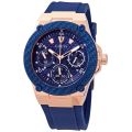 Guess W1094L2 Silicone Strap Wrist Watch For Women. 