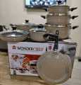 Domestic WONDERCHEF Nonstick Gift Set - 19 PCs | Marble Coating M-304 | Imported Nonstick Material in Random Colors. 