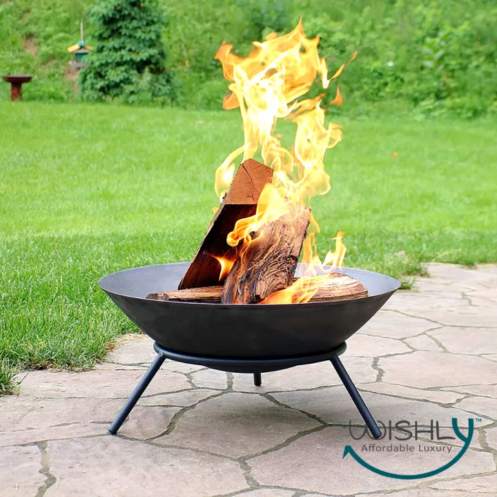 Wishly%20Iron%20Fire%20Pit%20Bowl%20-%20Outdoor%2020%20Inch%20Fireplace%20-%20Wood%20Burning%20Patio%20&%20Backyard%20Firepit%20-%20Small%20Round%20Portable%20Sturdy%20Stand%20-%20Image%203