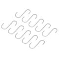 Set of 20 S Stainless Steel Suspension Hooks for Kitchen Cooke or Butcher Meat. 