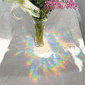 2024 New Rainbow Prism Electrostatic Glass Stickers PVC Leaves Static Window Stickers Suncatcher Sticker Sun Catcher Wall Decal 1Pcs. 