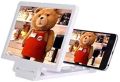 Mirror Screen Magnifier, 3D HD Phone Screen Magnifier Foldable Stand Holder 10 inch Hard Plsatic for All Smartphone. 