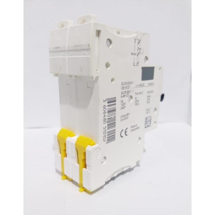 DOUBLE POLE SCHNEIDER BREAKER AC 16A TO 63A