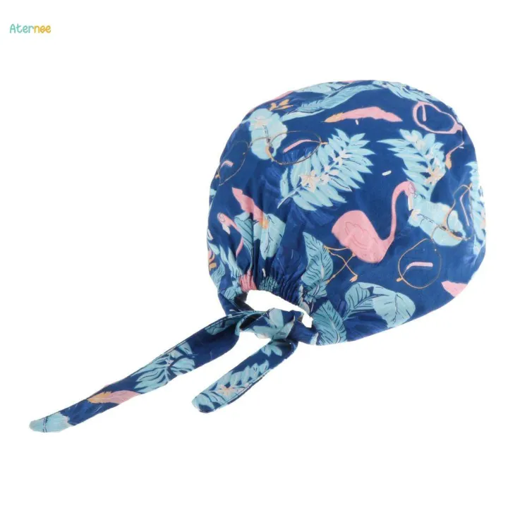 2%20Pieces%20Adjustable%20Doctor%20Nurse%20Scrub%20Cap%20Flamingo+Universe%20-%20Image%208