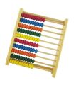 Wooden Abacus, Colorful Beads, Counting and Numbers, Learning Abacus, Addition and Subtraction Arithmetic Teaching Tools. 