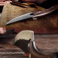 Imported Best Selling Japanese Forged Huusk Knife High tensile, Chef Knife, Multipurpose, for Meat, Outdoor Camping, BBQ Knife with Gift Box and Optional Sheath. 