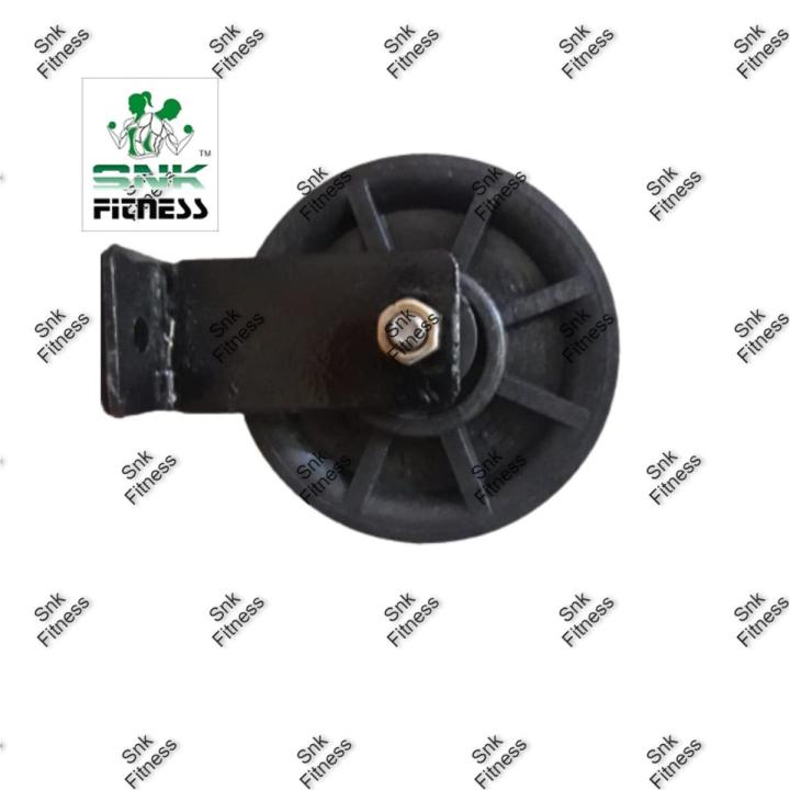 SNK Wall Mounted Wire Pulley Cable Gym Pulley Wire Rope Pulley Gym Fitness Accessories