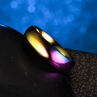 Multicolor Couple Lover Weight Loss Fat Burning Slimming Magnetic Ring Jewelry. 