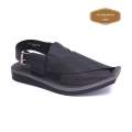 Peshawari By Bata Black Peshawari Sandals For Men. 