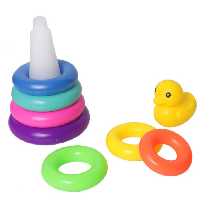 Rainbow%20Stacking%20Stack%20Up%20Colorful%20Ring%20Tower%20For%20Early%20Learning%20Central%20Educational%20Toy%20Multicolor%20-%20Image%204