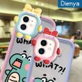 dienya Case For Huawei Mate 40 Pro Cartoon Cute Dinosaurs Pattern Fashion Camera Bow-Knot Monster Phones With Silicone Transparent Shockproof Protection Phone Cover. 