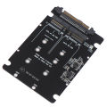 SATA M.2 SSD to 2.5“ SATA NVMe M.2 NGFF SSD to SFF-8639 Adapter Converter. 