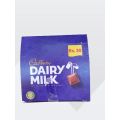 "Cadbury Dairy Milk Chocolate 🍫 8g (Pack of 24) |  Bite-Sized Sweet Treats, Mini Treats for Chocolate Lovers, perfect for snacking, family sharing!". 