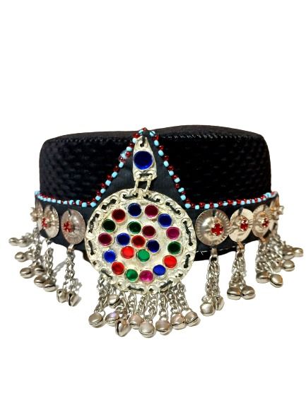 Halima%20Sultan%20style%20Handmade%20Cap%20for%20Women%20&%20Girls%20with%20Jewellery%20-%20Image%203
