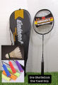 Badminton Racket Eminent PRO Single (Free Shuttle and Free Towel Grip inside). 