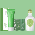 BIOAQUA Pack Of 3 Green Tea ( Cleanser , Stick Clay Mask , Green Tea Body Milk). 