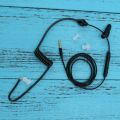 【MIGAPALAZA】 3.5mm Air Tube Headset Anti-radiation Stereo Earphone for iPhone Black - intl. 