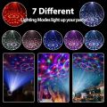 Party Lights, Strobe Lights for Parties, Disco Ball Lights with Bluetooth Speaker, RGB 4 Colors Changing Disco DJ Lights for Home Party Room Dance Club Xmas Birthday Wedding Show - Bluetooth Speaker. 