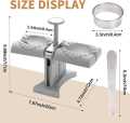 SAMOSA MAKER Automatic Dumpling Maker Household Double Head Automatic Dumpling Maker Press Mold Making Tool Easy to Use for Dumplings. 
