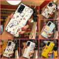 cell phone case Anti-dust Phone Case For TCL 40XL/40T/T608D/Lively Jitterbug Smart4 phone protector Wristband Cute ring. 