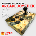 4 Buttons Arcade Usb Game Controller Joystick for NEOGEO MAME32 KOF Mortal kombat Fighting Games For PC Laptop Computer by Unique Mall.. 
