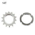 13/14/15/16/17/18T Fixed Gear Track Bike Single Speed 1/8inch Cog Lock Ring. 