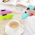 Handheld Electric Mini Coffee Beater Mini High Speed Electric Egg Beater Whisk Stirrer Milk Coffee Frother Mixer. 