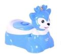 Little Bunny Smart Potty Trainer Seat With Safety Handle For Toddlers, Rabbit Shape.. 