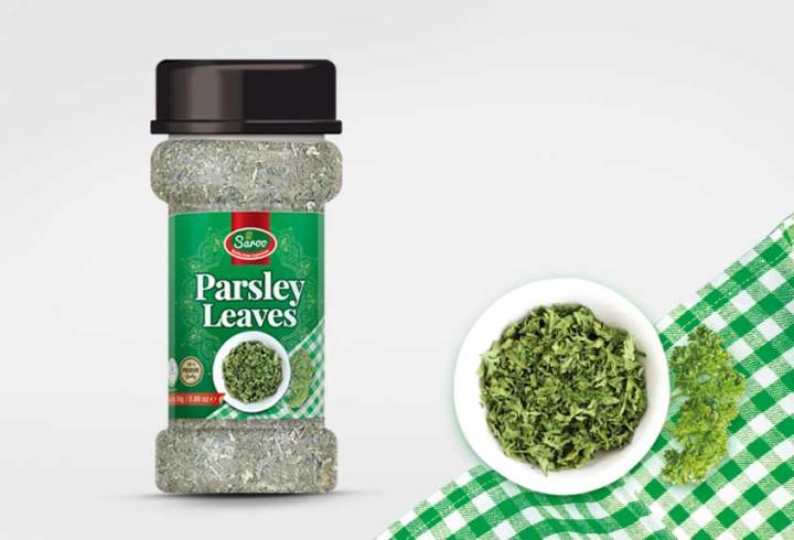 Saroo Dried Parsley Leaves 20 G Plastic Shaker Bottle Seasoning & Garnishing Herb For Soups, stews & Sauces