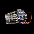4 DOF Unassembly Acrylic Mechanical Arm Robot Manipulator Claw for Arduino Maker Learning DIY Kit Robot. 
