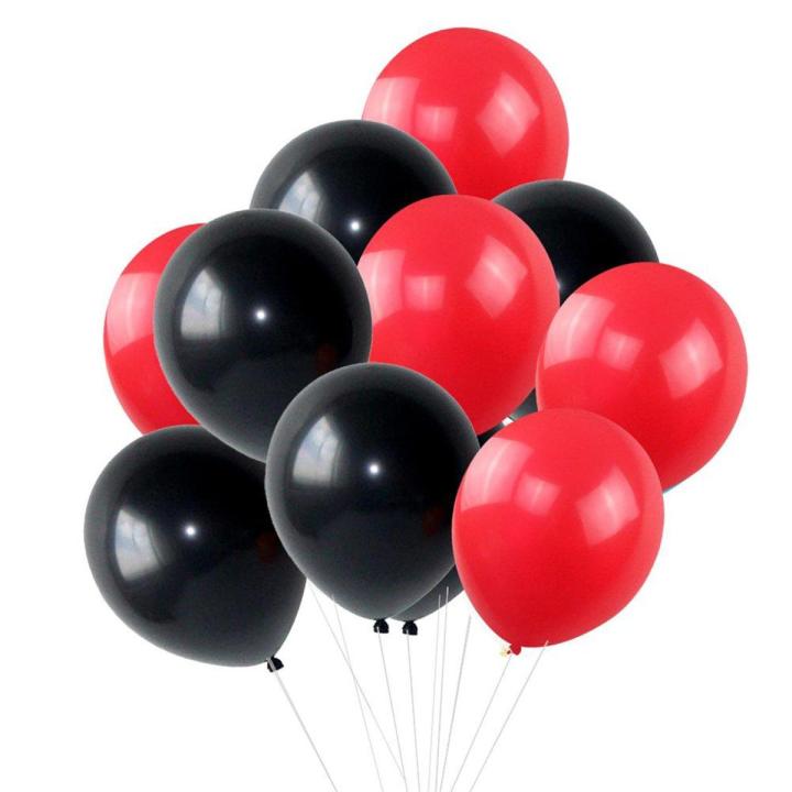 Red & Black Balloons Pack