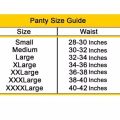 Pack of 5 Women's Soft Cotton Stripes Printed Thong Panties - Abil. 