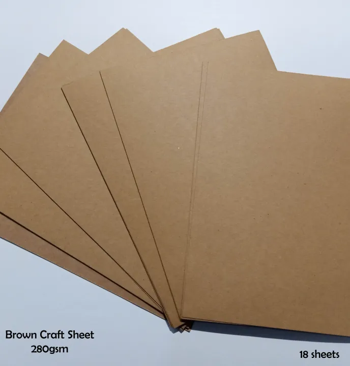 Bello%20Craft%20A4%20Brown%20Craft%2018%20sheet%20Card%20stock%20set%20Scrapbooking%20-%20Image%203