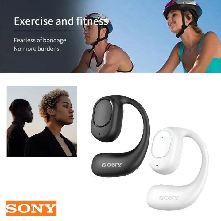 【COD+Ready Stock + FREE Shipping 】Sony Bone-conduction Wireless Earphone Wireless Bone-conduction Earphones Intelligent Noise Reduction Hands-free Headset for Android