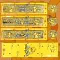 Douluo mainland quicksand ruler Pikachu stationery pupils transparent cute cartoon ruler wave into the oil ruler. 