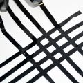 NANLIY- 16 Pcs Whiteboard Graphic Chart Tape,Dry Erase Board Art Tape,Thin Black Gridding Graphic Tape,3Mm Width,Glossy Black. 