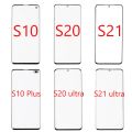 Touch Screen For Samsung Galaxy S8 S9 S10 Ultra S20 Plus Touch Screen Front Glass Panel TouchScreen LCD Outer Display Lens. 