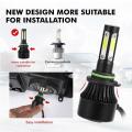T10 Plus Led Headlight Bulbs 3 Sided Chip - With Free Parking Bulbs. 